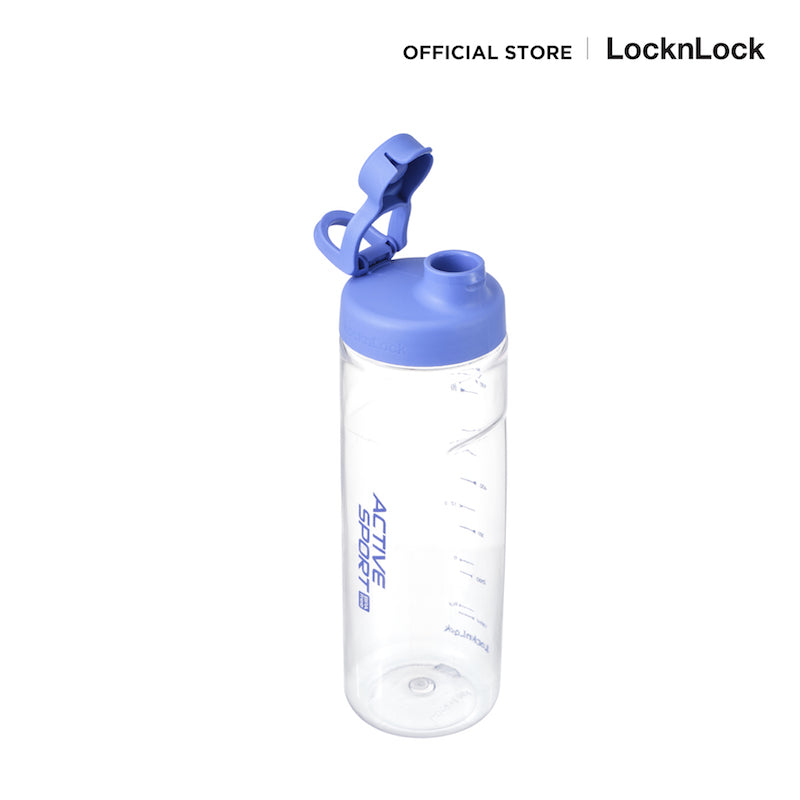 ขวดน้ำพลาสติก locknlock active sport เปิดฝา