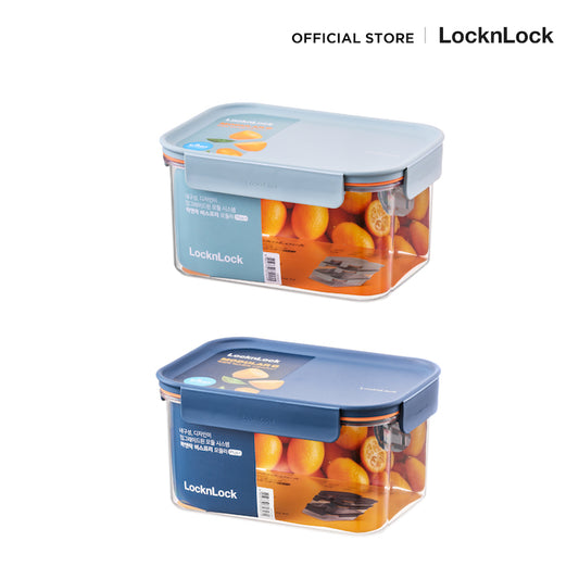 LocknLock กล่องถนอมอาหาร Bisfree Modular Plus 1.5 l. - LBF405R