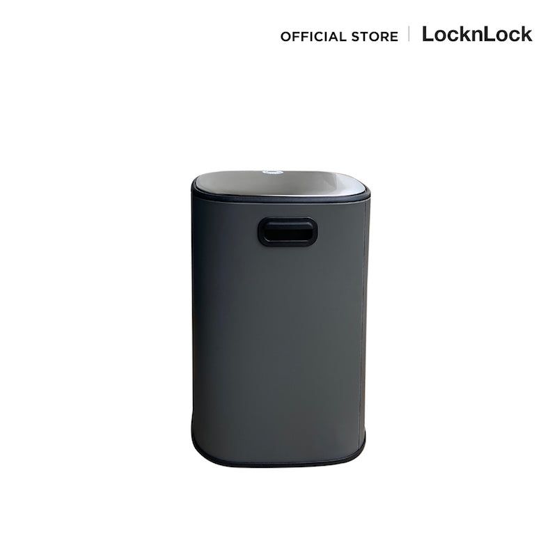 LocknLock ถังขยะสแตนเลส พร้อมฝาปิด 12 L. - BYP011DGRY