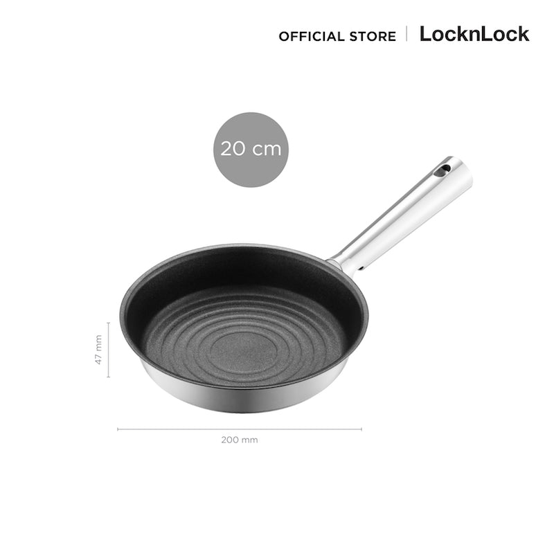 LocknLock กระทะสแตนเลส สตีล SUIT STAINLESS COOKWARE
