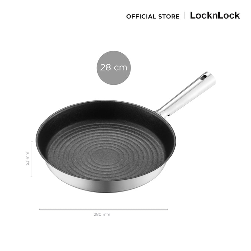 LocknLock กระทะสแตนเลส สตีล SUIT STAINLESS COOKWARE