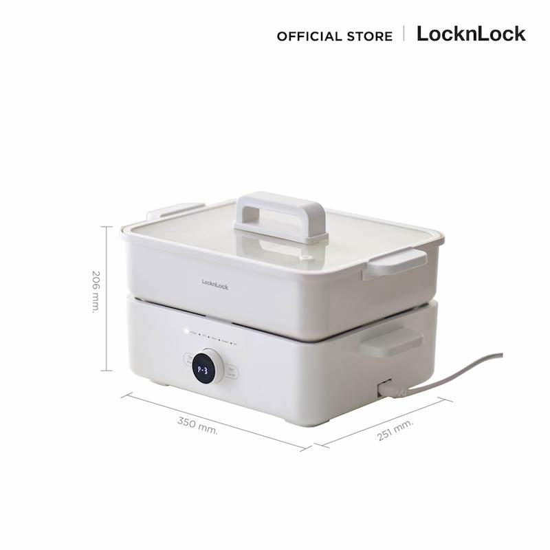LocknLock เตาอเนกประสงค์ Multicooker ความจุ 4.5 L. - EJP154IVY