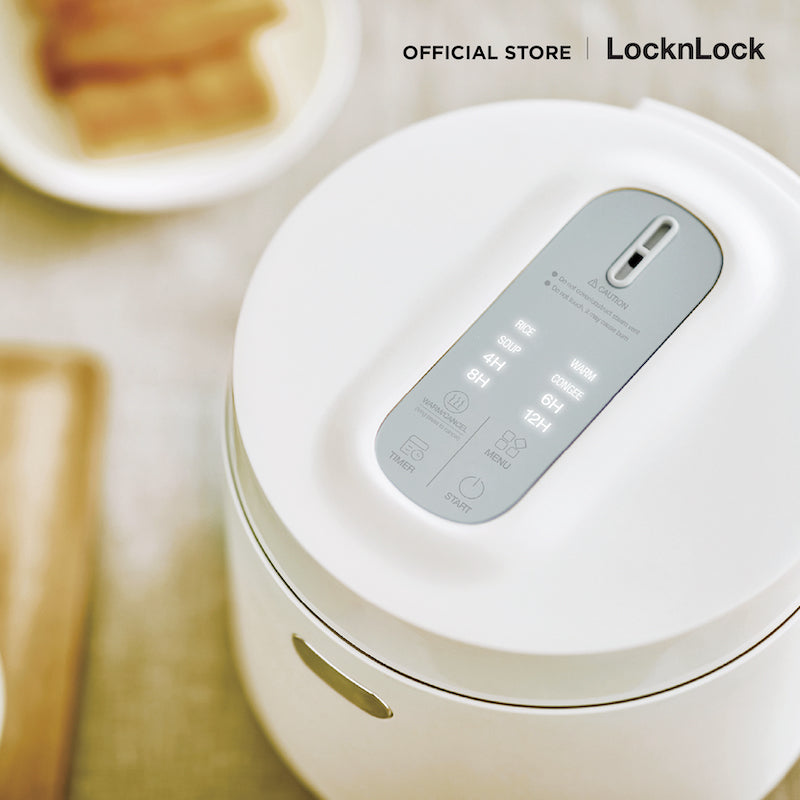 LocknLock หม้อหุงข้าวดิจิตอล Smart Rice Cooker 1L - EJR364IVY