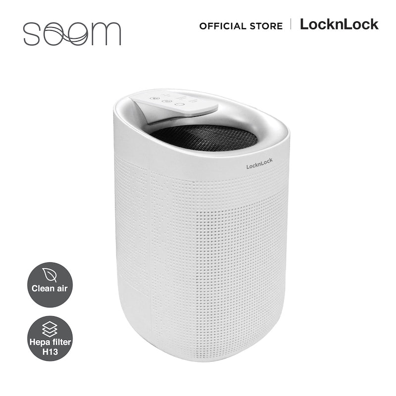 LocknLock เครื่องฟอกอากาศและดูดความชื้น 2 in 1 - ENP136WHT