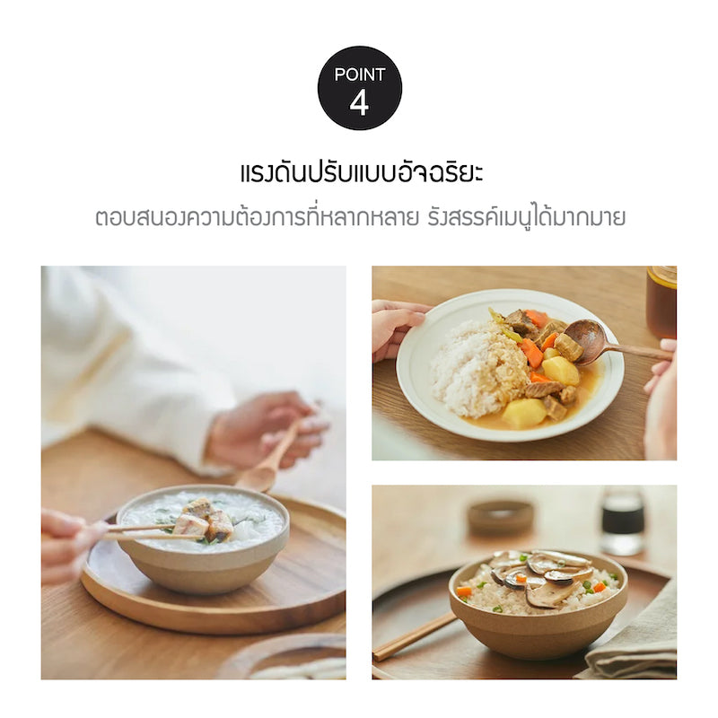 LocknLock หม้ออัดแรงดันไฟฟ้า Digital Electric Pressure Cooker 3L - EJR776IVY