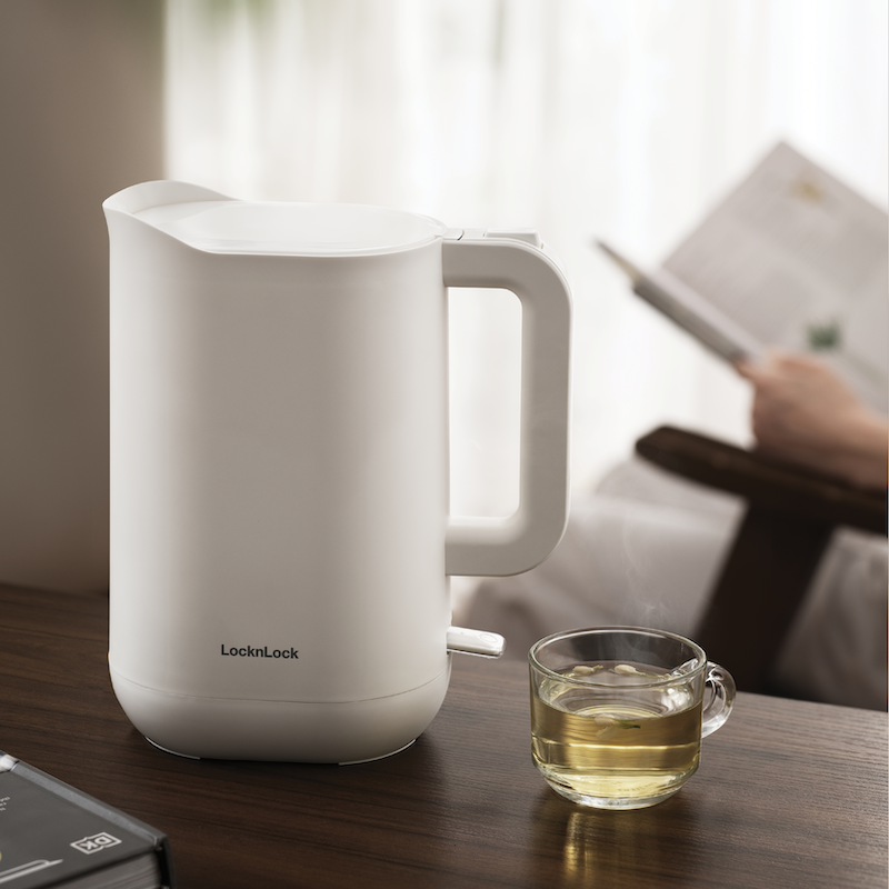 LocknLock กาต้มน้ำไฟฟ้า SILENT ELECTRIC KETTLE - EJK216WHT