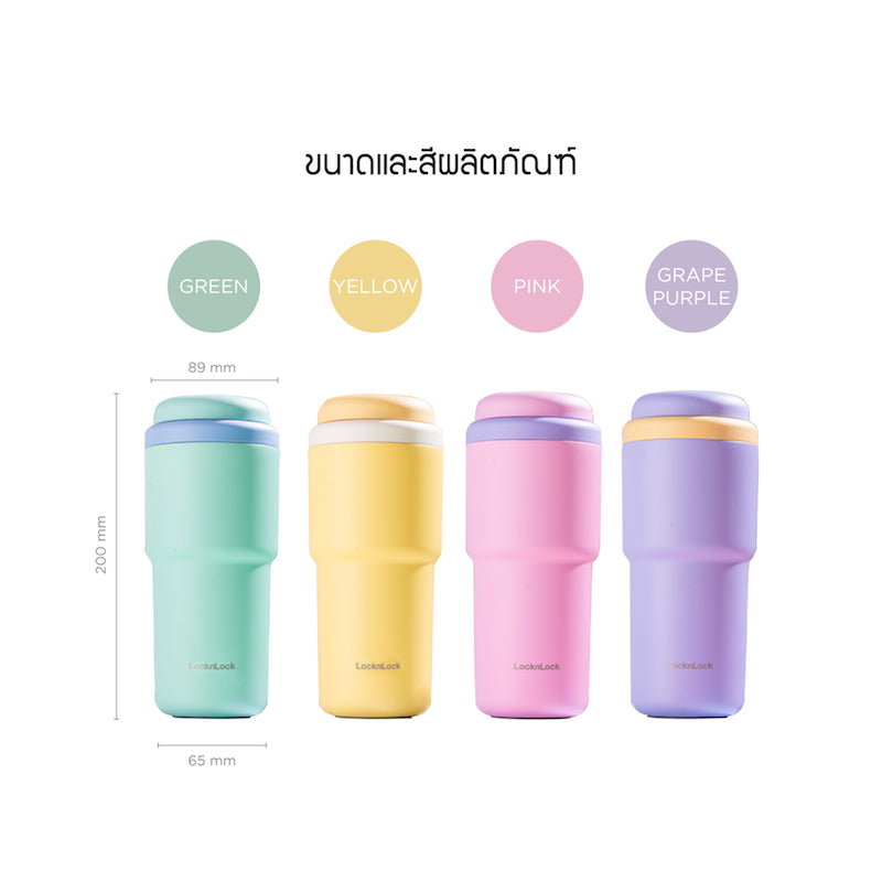 LocknLock The First One Touch Tumbler 480 ml. - LHC3292