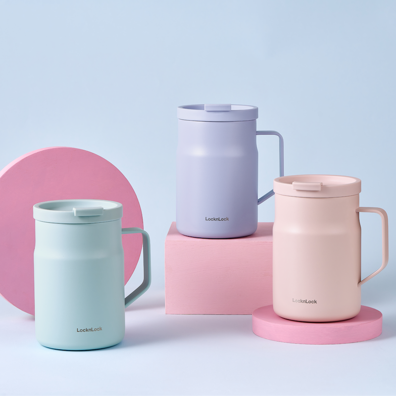 LocknLock แก้วน้ำเก็บอุณหภูมิ Metro Sealed Mug Tumbler 475 ml. - LHC4263