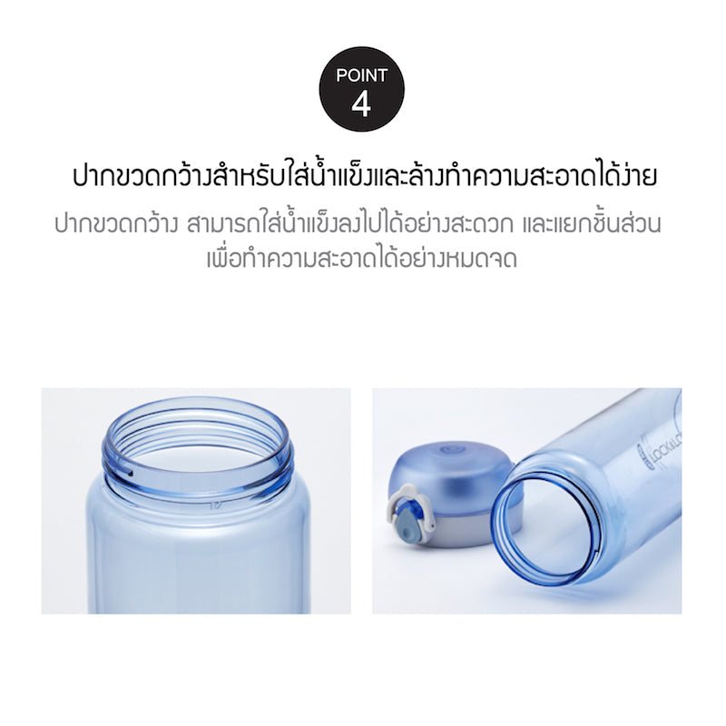 LocknLock One Touch Bottle 550 ml. - HLC645