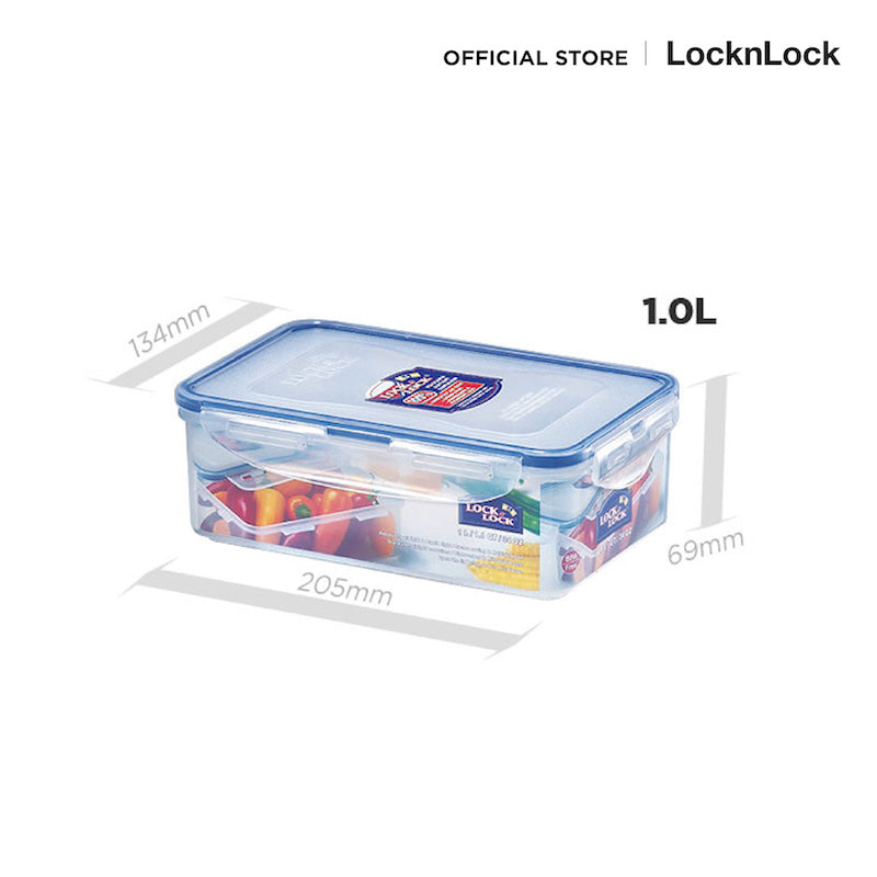 LocknLock กล่องพลาสติกถนอมอาหาร Classic Container ความจุ 1000 ml. (1 Litr) รุ่น HPL817