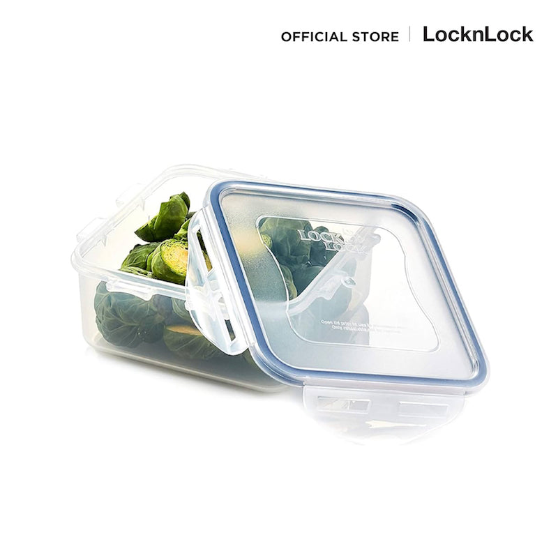 LocknLock กล่องพลาสติกถนอมอาหาร Classic Container ความจุ 600 ml. รุ่น HPL854