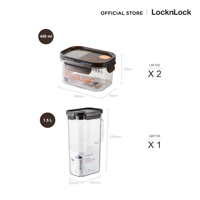 LocknLock Bisfree Modular - LBF402S3
