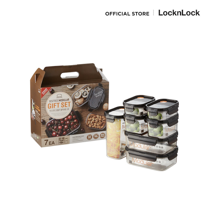 LocknLock Bisfree Modular Set 7 Pc. - LBF404S7