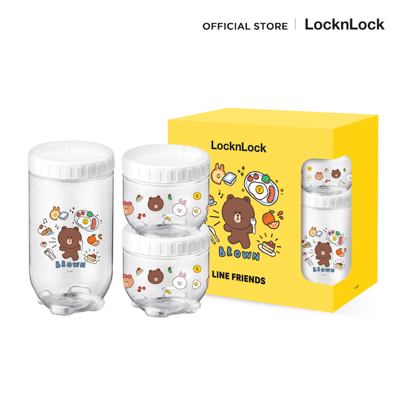 LocknLock Interlock Set LINE Friends - INL301S1LF