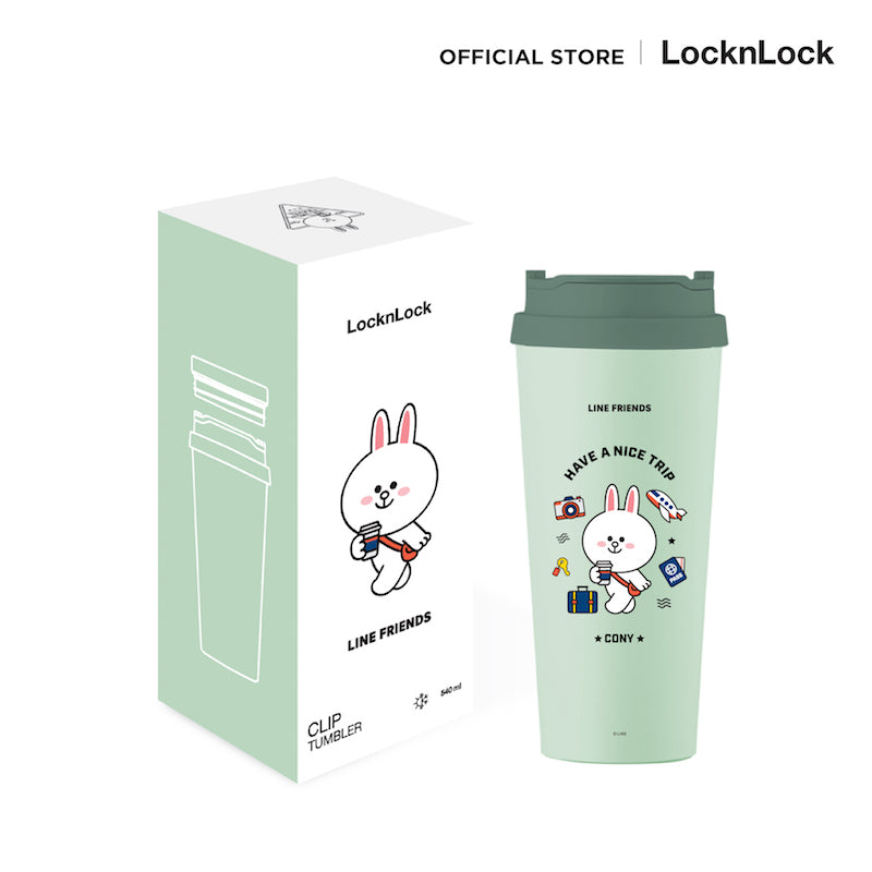 LocknLock LINE Friends Clip Tumbler - LHC4279LF