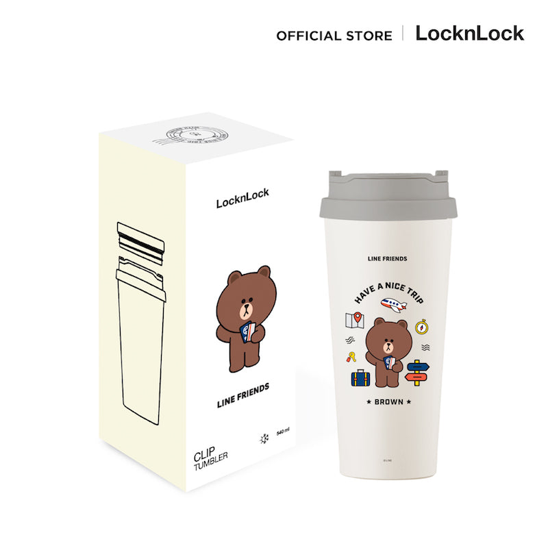 LocknLock LINE Friends Clip Tumbler - LHC4279LF