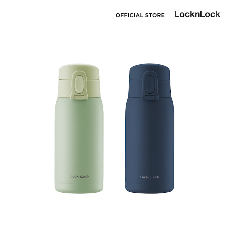 LocknLock Lucky One Touch Tumbler กระบอกน้ำเก็บอุณหภูมิ ความจุ 360 มล. - LHC3307