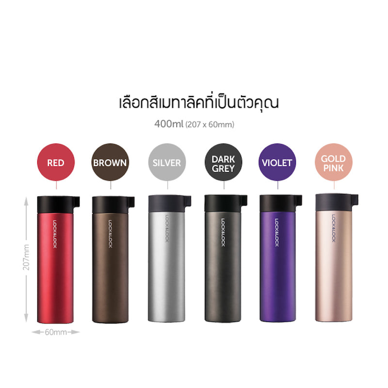 LocknLock KNOB Tumbler 400 ml. - LHC4121S