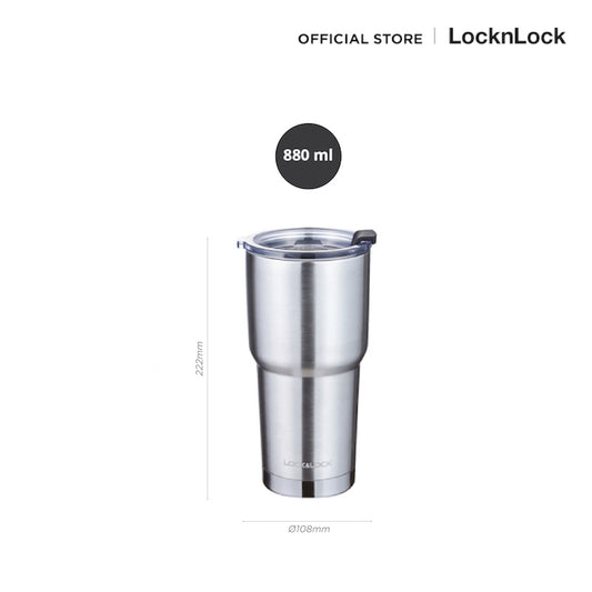 แก้วน้ำเก็บอุณหภูมิ Swing Tumbler 880 ml. รุ่น LHC4138SLV size