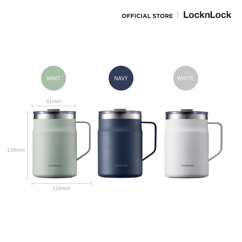 LocknLock Metro Mug 475 ml. รุ่น LHC4219 size