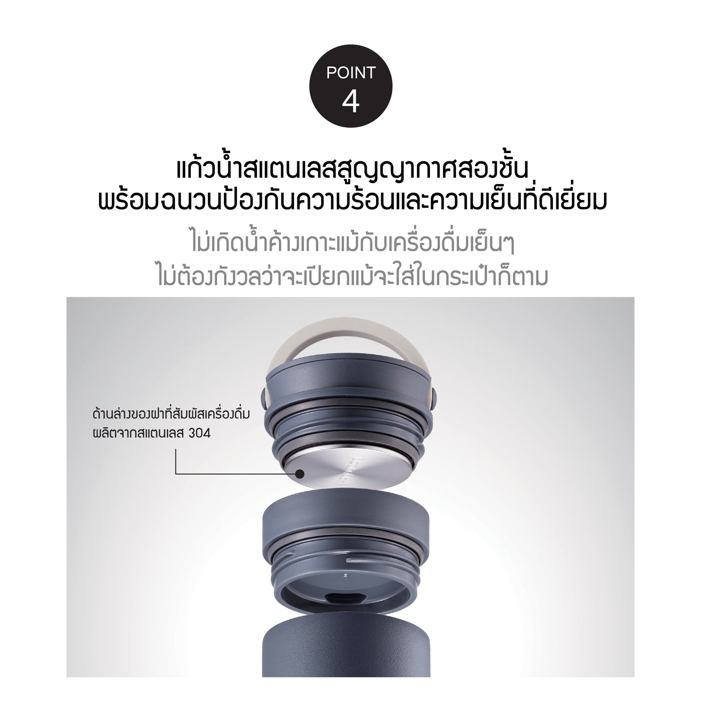 แก้วเก็บอุณหภูมิ Metro twoway pt4
