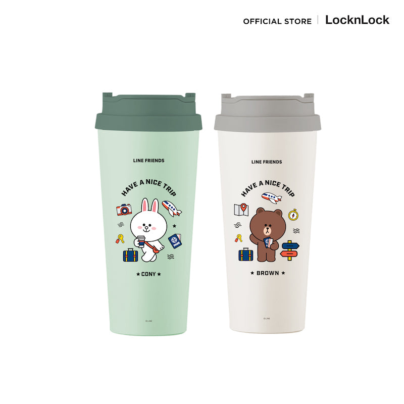 LocknLock LINE Friends Clip Tumbler - LHC4279LF