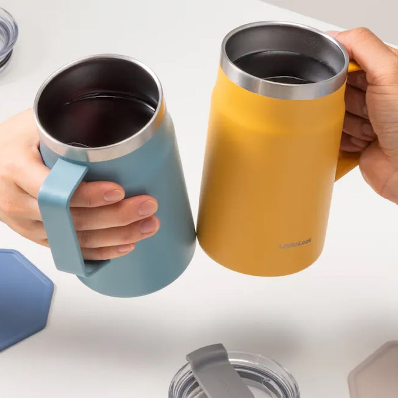 แก้วน้ำเก็บอุณหภูมิ LocknLock Metro Mug 600 ml. รุ่น LHC4282 cheers