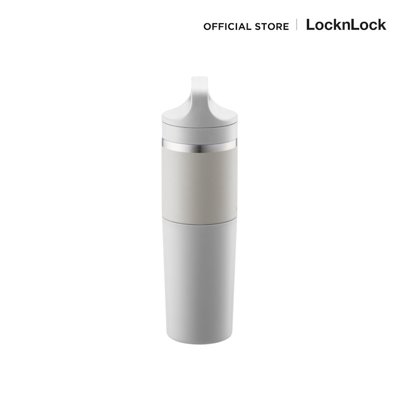 LocknLock กระบอกน้ำเก็บอุณหภูมิ SLO 2 IN 1 Handle Tumbler 1000 ml. (1 L.) - LHC4332