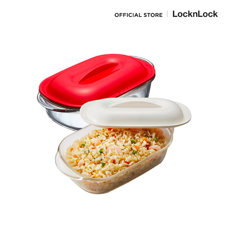 LocknLock กล่องแก้วอเนกประสงค์ Easy Cook Glassware 650 ml. - LLG482