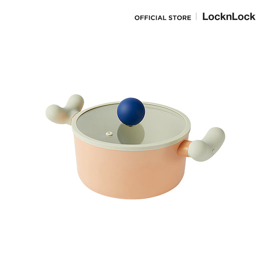 LocknLock หม้ออเนกประสงค์ LocknLock Rolling Pop ขนาด 18 cm. - LOP1182IH