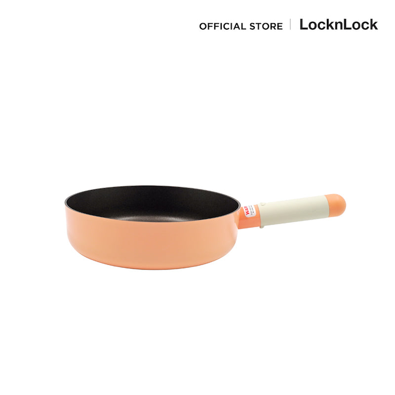 LocknLock กระทะก้นตื้น LocknLock Rolling Pop 22 cm. - LOP1225IH