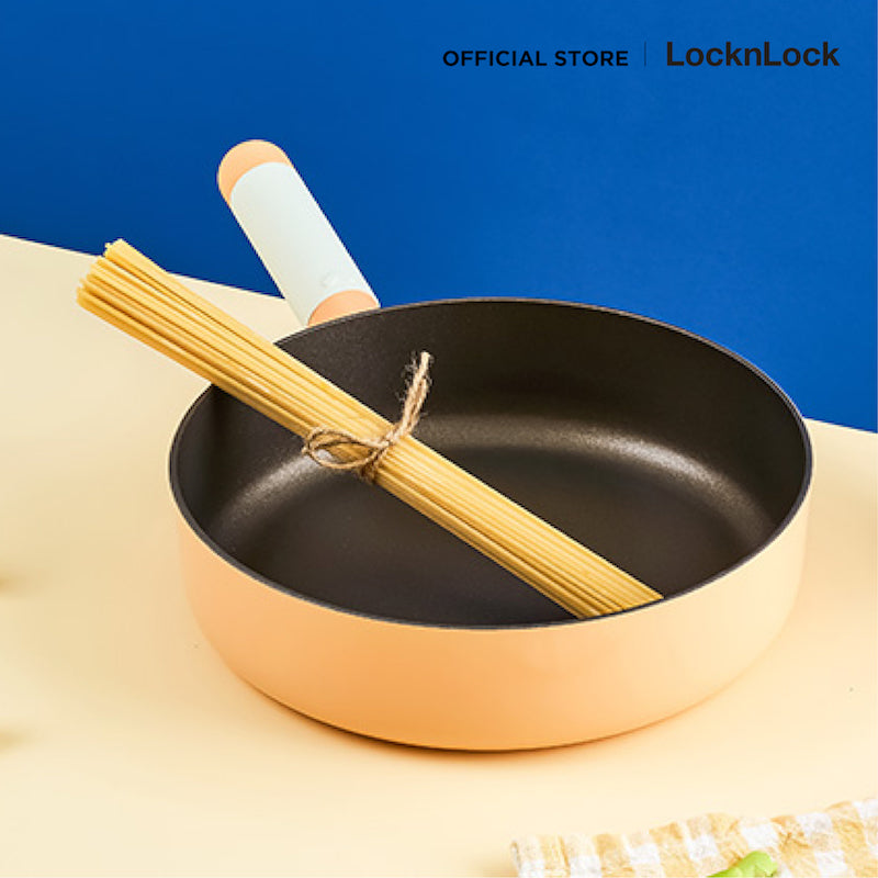 LocknLock กระทะก้นตื้น LocknLock Rolling Pop 22 cm. - LOP1225IH