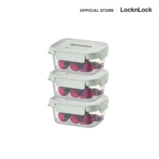 LocknLock เซตกล่องถนอมอาหาร Chak Chak Container 920 ml. 3 ชิ้น - LTN330S3