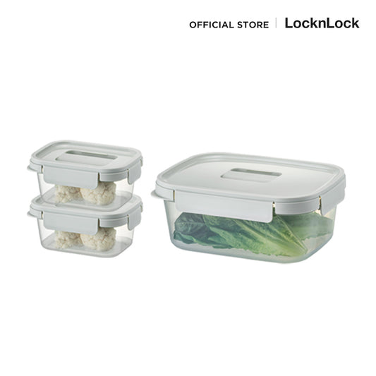 LocknLock เซตกล่องถนอมอาหาร Chak Chak Container 3 pcs. - LTN350S3