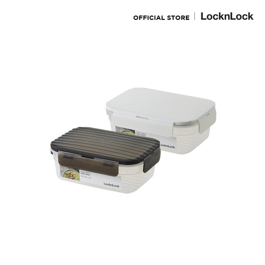 LocknLock  กล่องถนอมอาหาร  WAVE 960 ml. - LWC204