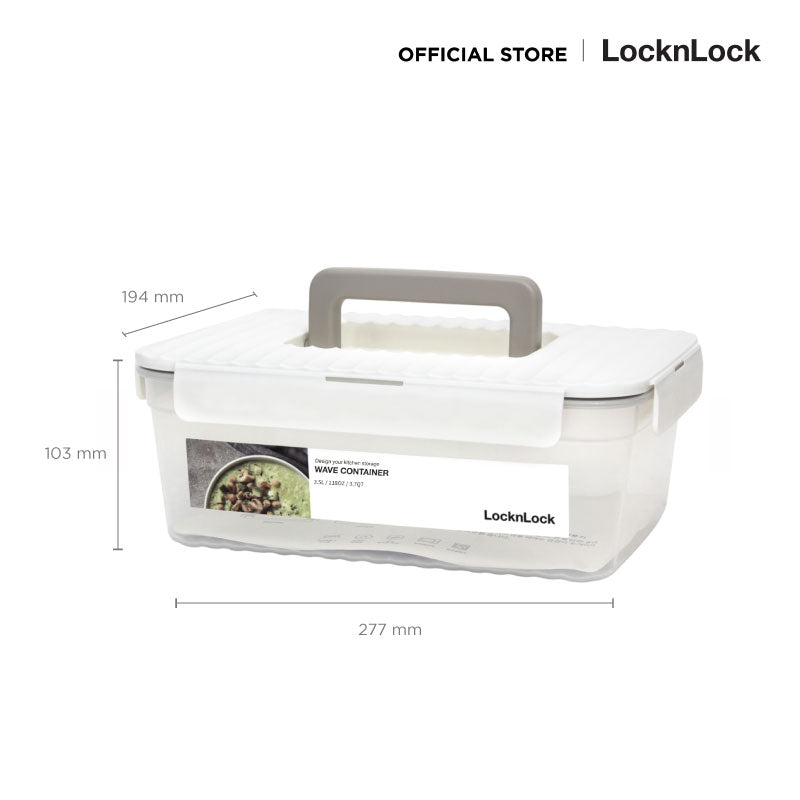 LocknLock WAVE  3.5 L. - LWC208H
