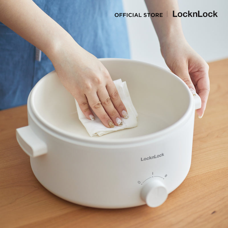 LocknLock หม้อไฟฟ้าอเนกประสงค์ Electric Multi Pot ความจุ 3 ลิตร - EJP124IVY