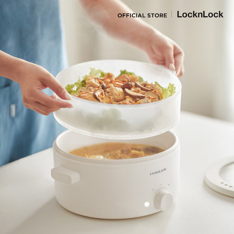 LocknLock หม้อไฟฟ้าอเนกประสงค์ Electric Multi Pot ความจุ 3 ลิตร - EJP124IVY