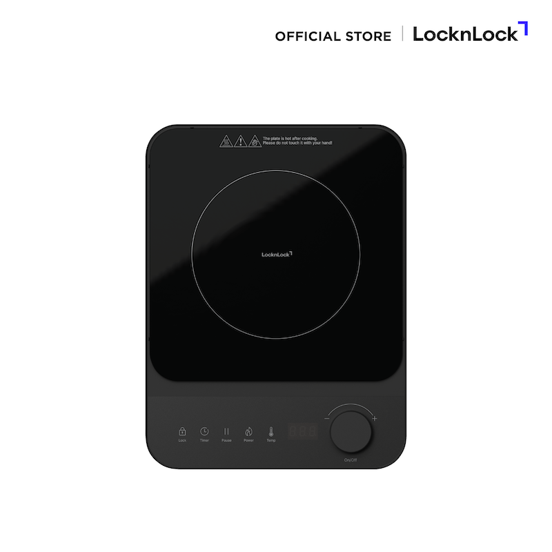 LocknLock เตาแม่เหล็กไฟฟ้าขนาดเล็ก Induction Cooker รุ่น EJI351BLK