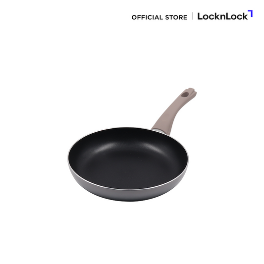 LocknLock กระทะก้นแบนเคลือบอะลูมิเนียม Grano IH Cookware ขนาด 24 cm. รุ่น CAF2472IH