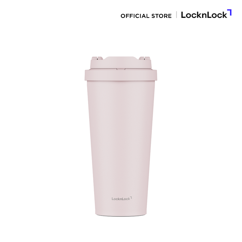 LocknLock แก้วน้ำเก็บอุณหภูมิ Energetic One Touch Tumbler 550 ml. - LHC3249