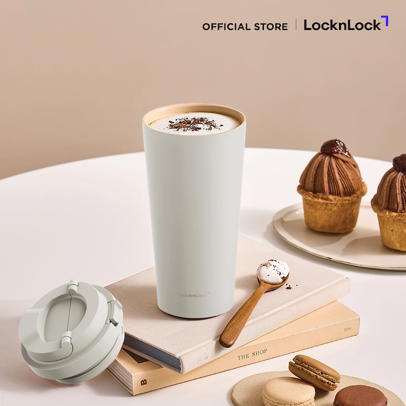 LocknLock แก้วน้ำเก็บอุณหภูมิ Energetic Ceramic Tumbler 550 ml. - LHC3414