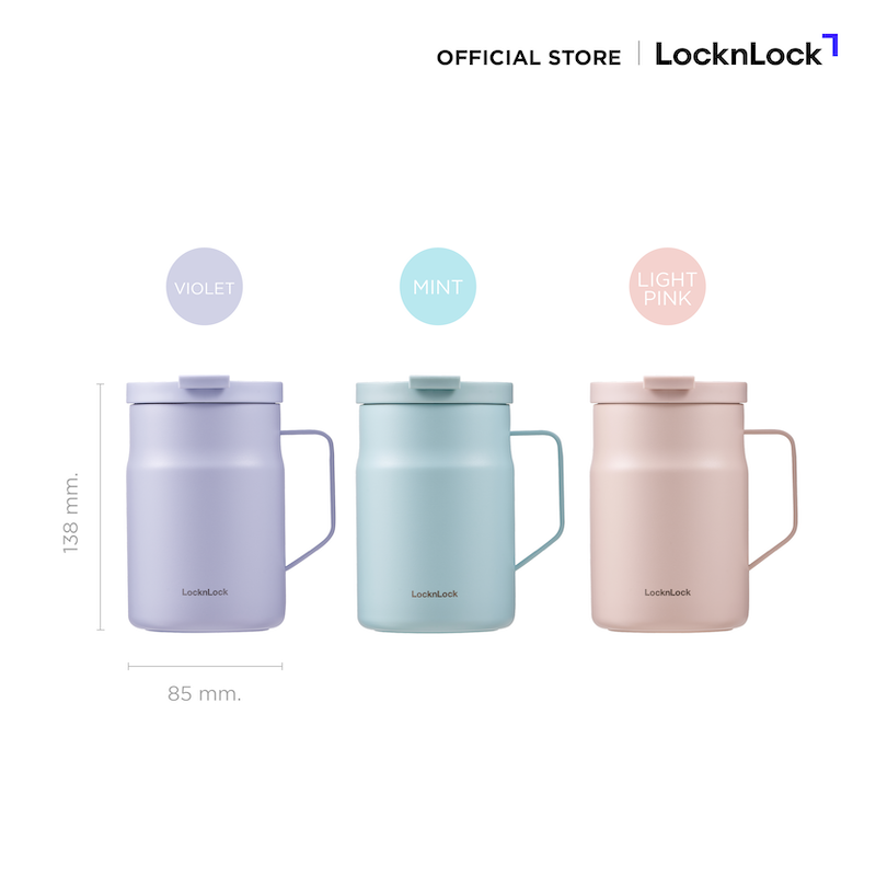 LocknLock แก้วน้ำเก็บอุณหภูมิ Metro Sealed Mug Tumbler 475 ml. - LHC4263