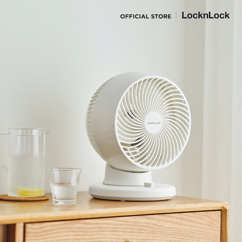 LocknLock พัดลมตั้งโต๊ะ Desktop Circulation Fan - ENF156IVY