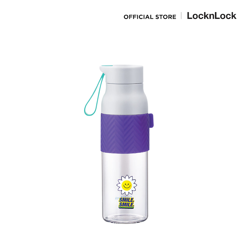 ขวดแก้ว locknlock purple