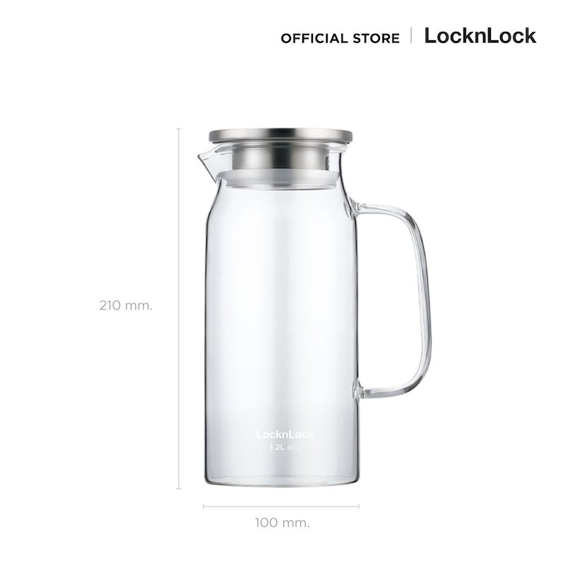 LocknLock เหยือกน้ำ Clear Water Jug Series ความจุ 1.2 L. - LLG615