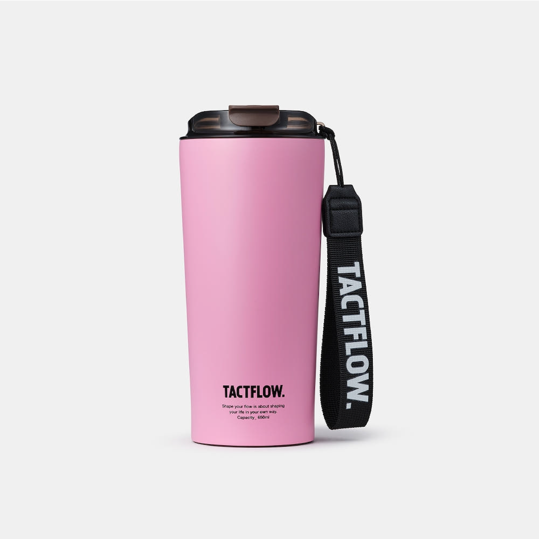 TACTFLOW Ceramic Tumbler แก้วน้ำเก็บอุณหภูมิ ความจุ 650ml. รุ่น TFB501 - TFB509