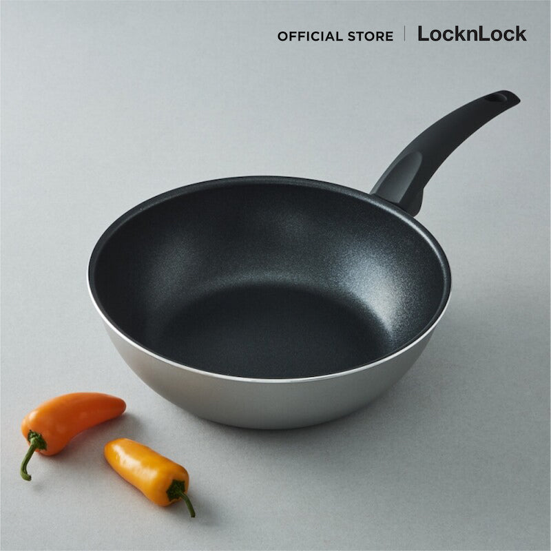 LocknLock Curve IH Fry Pan & Wok 26 cm. - CAW2633