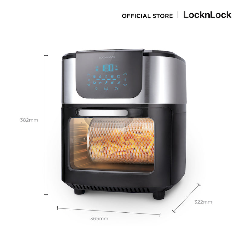 หม้ออบลมร้อน LocknLock Air Fryer Oven 10 L. 2
