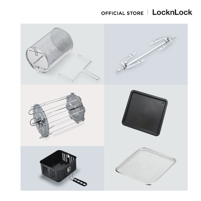 หม้อทอดไร้น้ำมัน LocknLock Air Fryer Oven 3